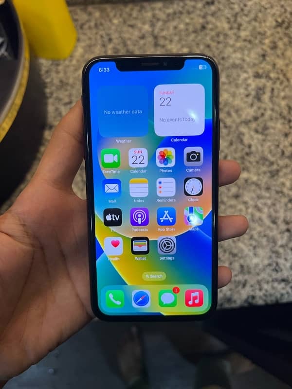 IPHONE X PTA APPROVED 256GB 3