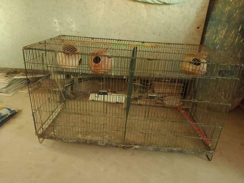 love birds cage, 2 portion 1