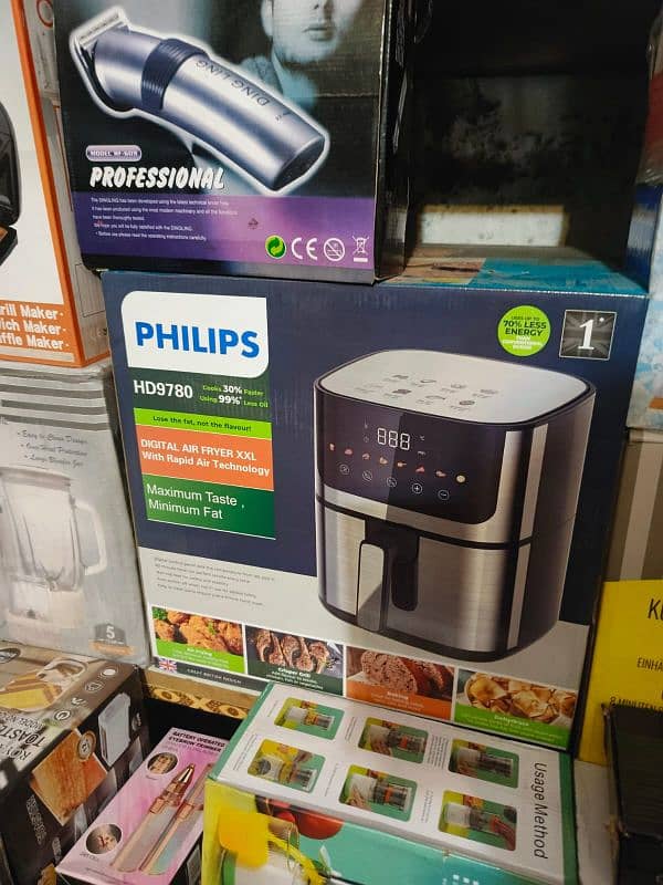 PHILIPS HD9780 7LTR 5YEAR WARRANTED AIRFRYER CASH ON DELIVERY 0