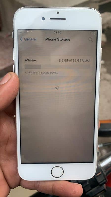 iphone 7 all ok only battery change finger on panel genuine 3