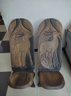 African recliner chair