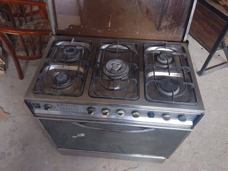 cooking stove with oven 1