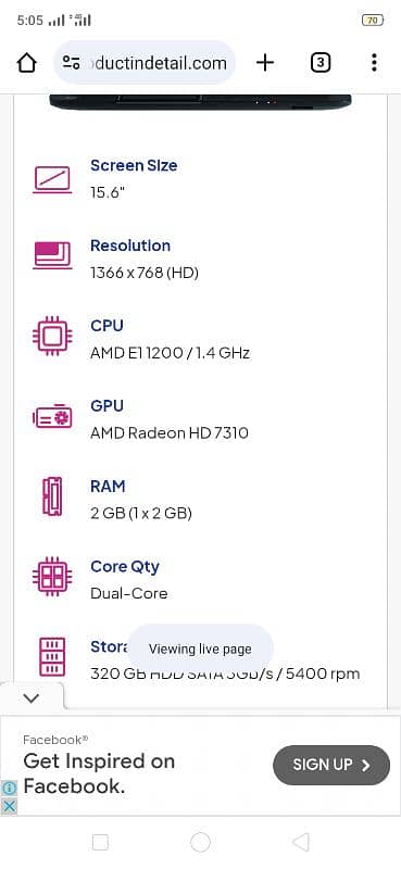 Toshiba Satellite C850D 4