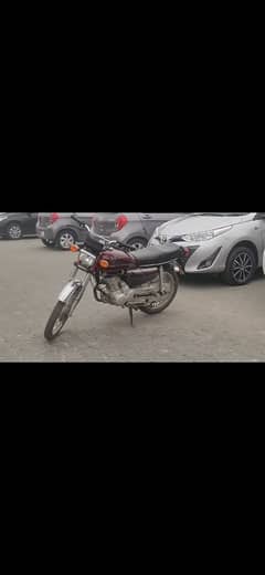 Honda CG 125 Special edition(Red and Silver)