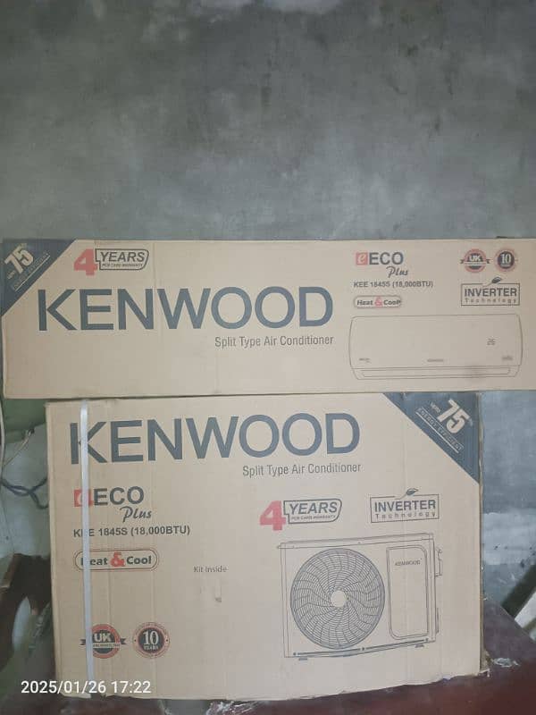 kenwod DC inverter 1.5ton heat and cool wastapp namber 0320+8232+469 0