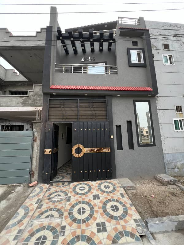 3.5 Marla Brand New House For Sale, A Block Palm Villas Main Canal Road Lahore 19