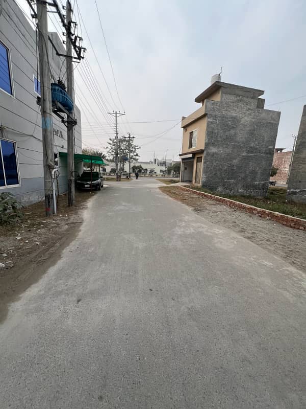 3.5 Marla Brand New House For Sale, A Block Palm Villas Main Canal Road Lahore 21