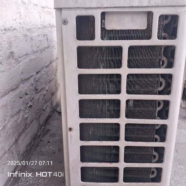 Haier 1.5 split AC Original Gas and compressor 2