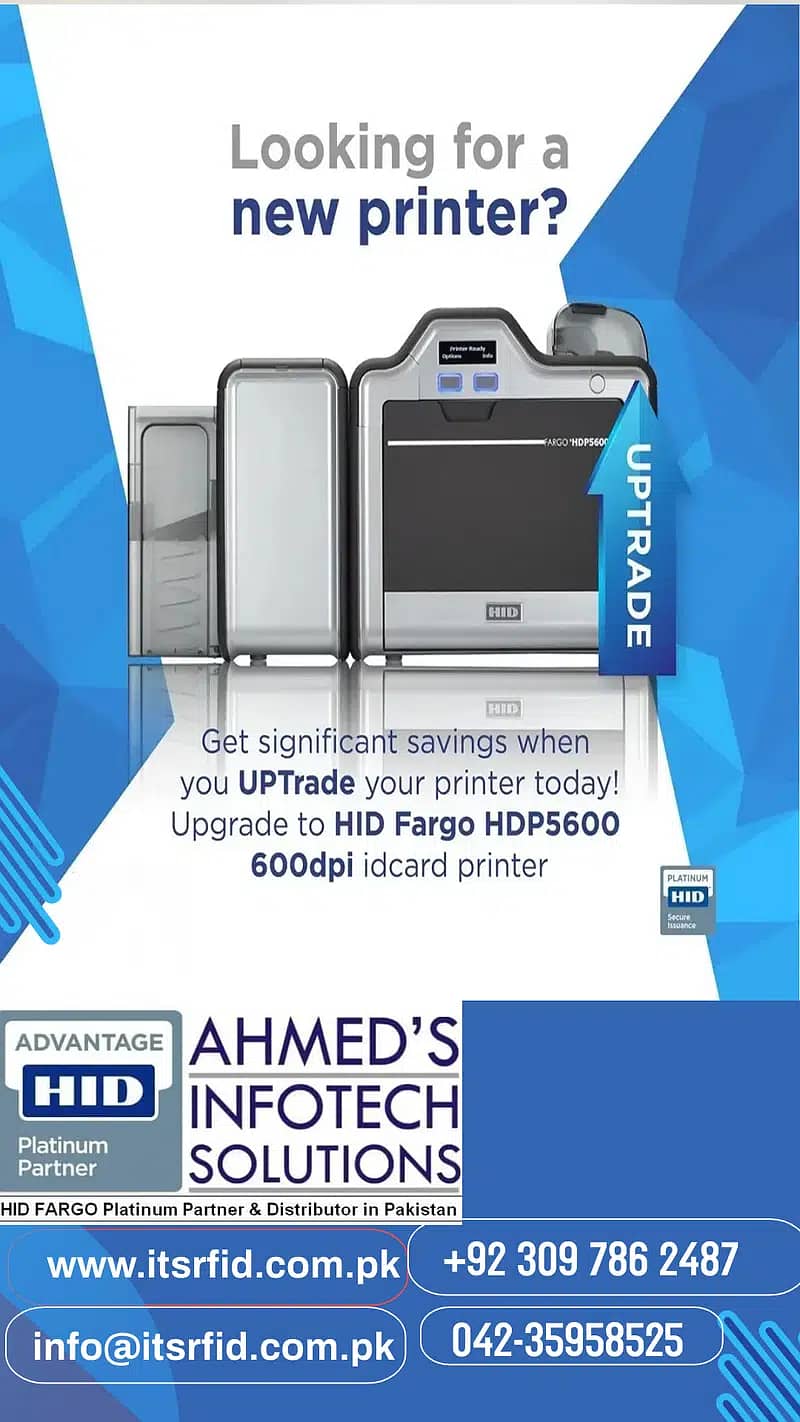 FARGO HDP5000 ID CARD PRINTER 2