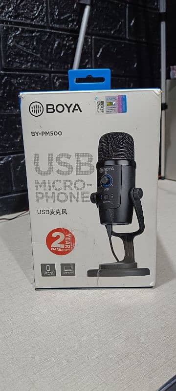 boya by-pm500 mic like 100% brand new 6