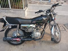 Honda CG 125 self start Black