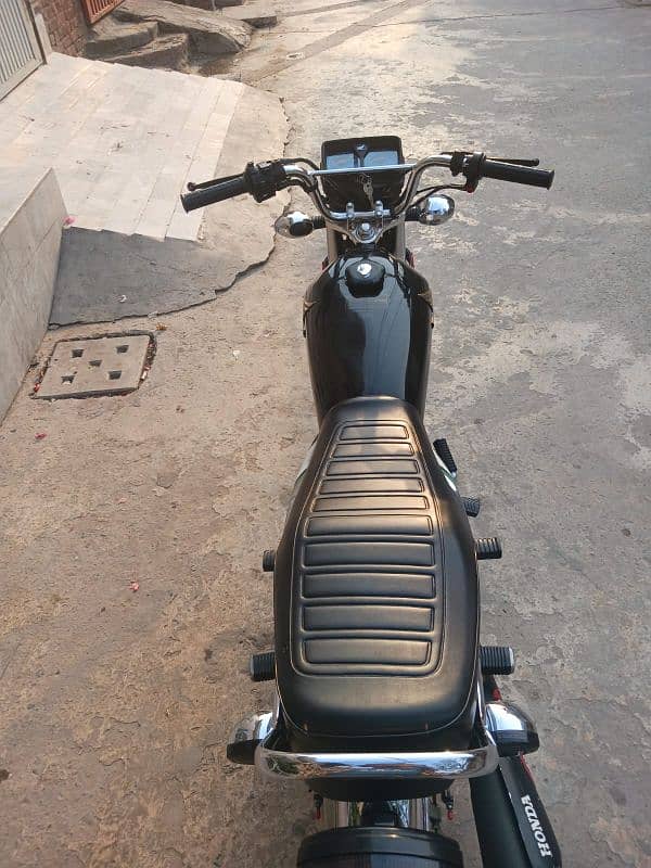 Honda CG 125 self start Black 2