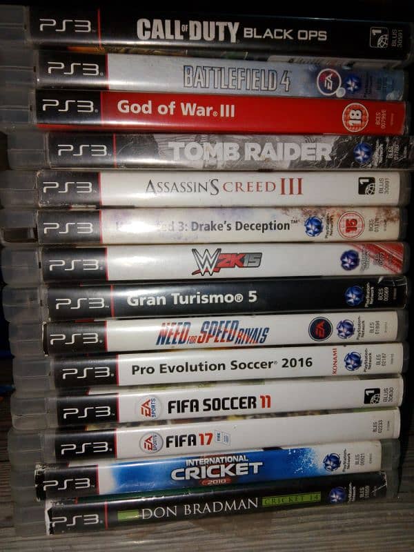 ps3 games cd disks all working 1