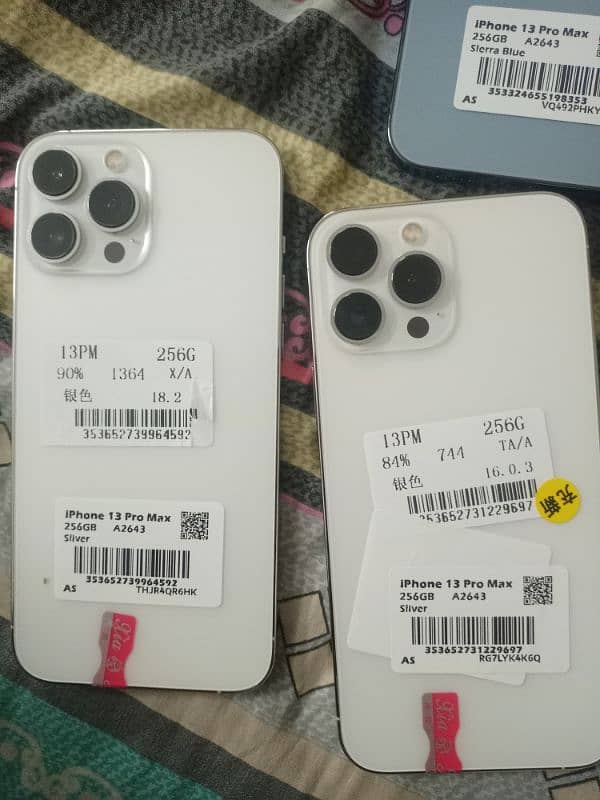 Iphone 13 pro max PTA  APPROVED 256 gb 4