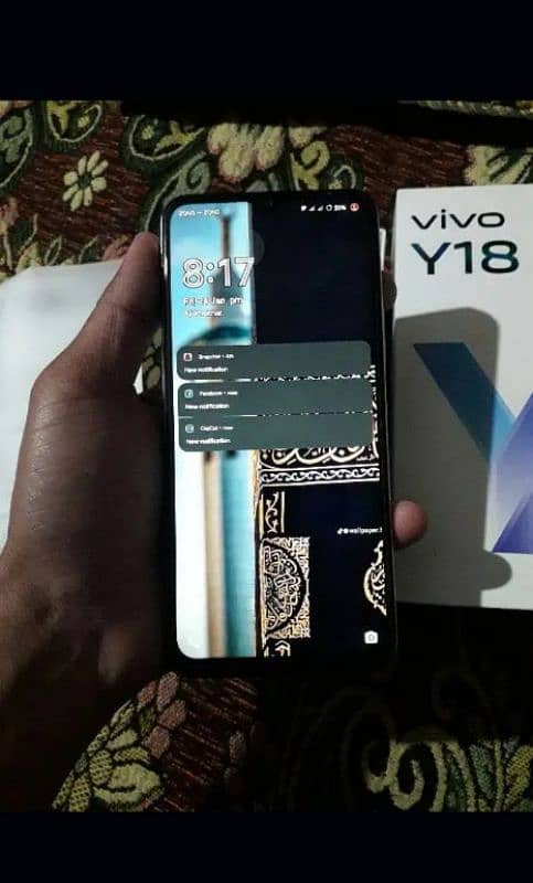 vivo y18 6.128 gb 10.10 condition only 1 month use 5