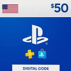 Psn gift card 50$