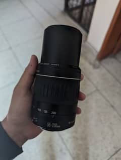 Canon 55 200 MM Lens In Excellent Condition