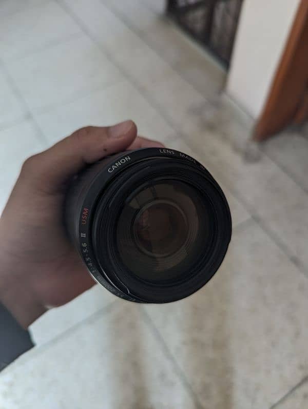 Canon 55 200 MM Lens In Excellent Condition 3