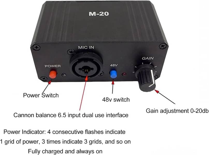 M20 Mic amplifier  (2 Pcs Available) 2