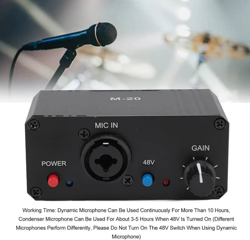 M20 Mic amplifier  (2 Pcs Available) 3