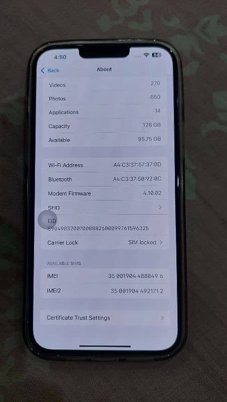 iphone 13 pro max jv non pta 128 gb 10