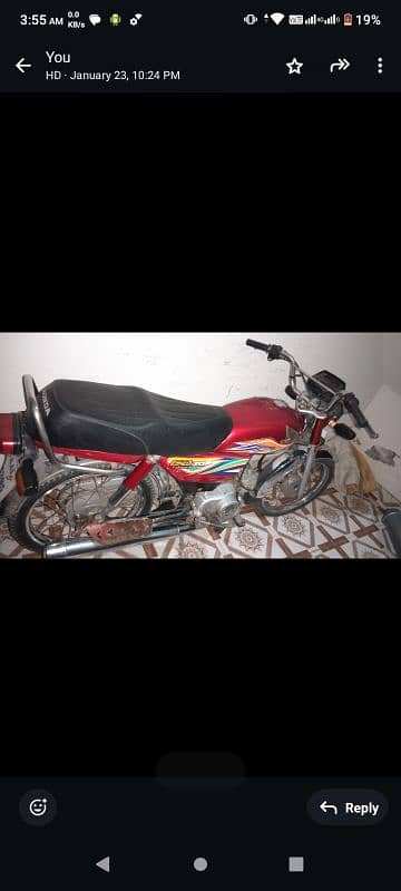 2020 model CD 70 for sale 94000 3