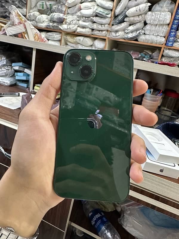 i phone 13 128gb green color 1