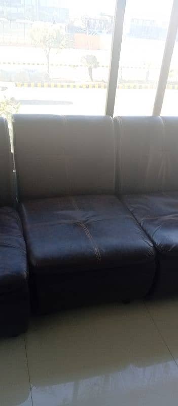 office single sofa and office table for sale 1