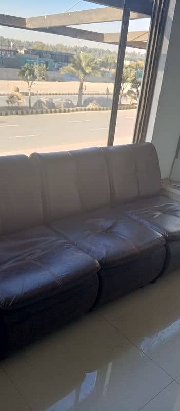 office single sofa and office table for sale 3