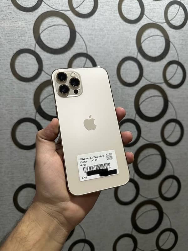 iphone 12 pro max 256gb PTA APPROVED 0