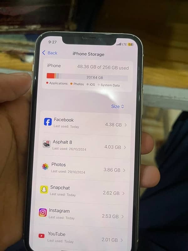 iphone 11pro | PTA approved | 256gb | white colour 5