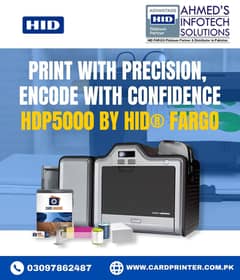 FARGO HDP5000 ID CARD PRINTER