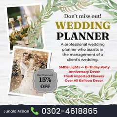 Wedding Events Planner & Complete Catering,Floral and Interior Decor