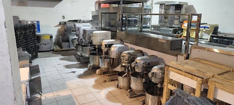 dough mixer American used 5kg 10 avail pizza oven fast food machinery 1