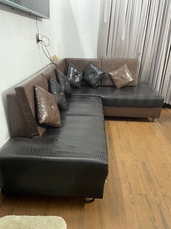 L shap sofa 6 seater 1