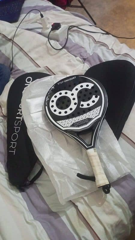 paddle racket slightly used 1