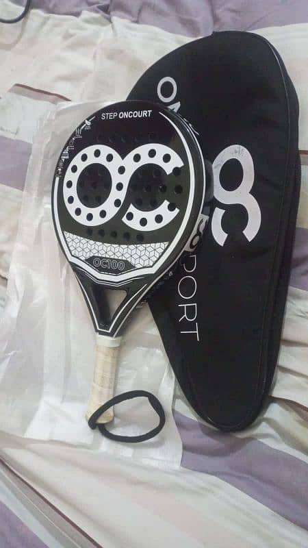 paddle racket slightly used 2