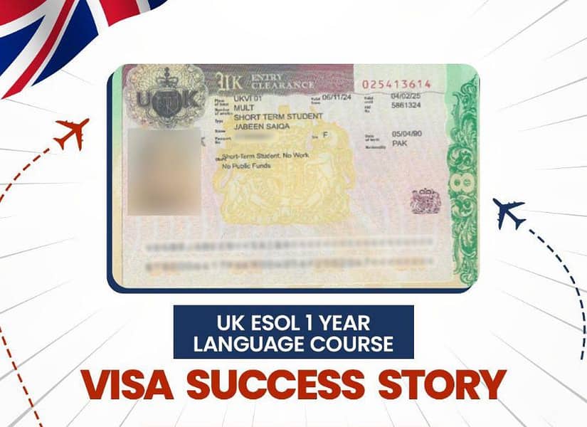 UK ESOL 1 short-term Student Visas - Visa consultant - USA visas 0