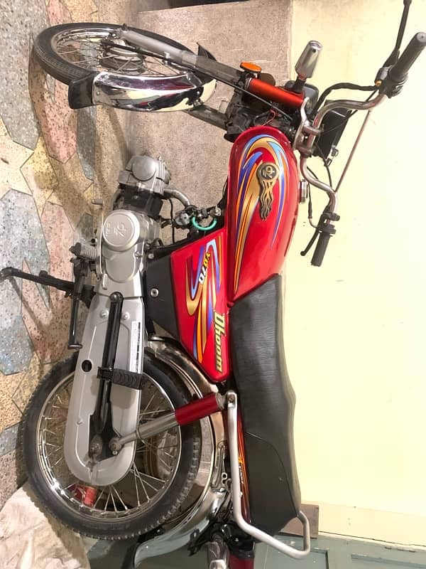 dhoom 70 cc for sale red colour 0