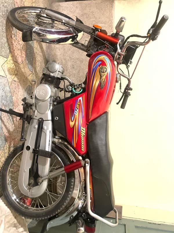 dhoom 70 cc for sale red colour 2