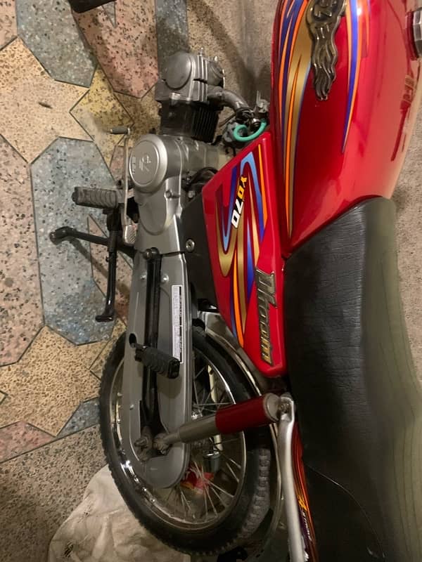 dhoom 70 cc for sale red colour 3