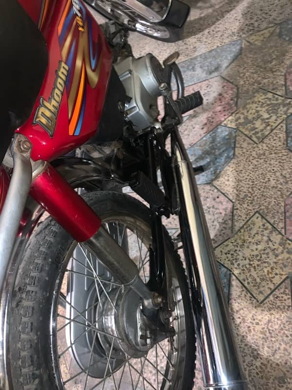 dhoom 70 cc for sale red colour 5