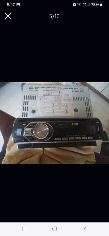 jvc car pre for sale 10/10 0