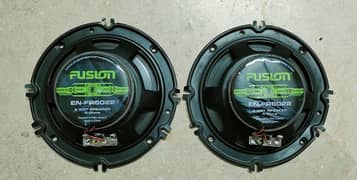 Fusion ( NewZealand) coxial components speaker woofer tweeter