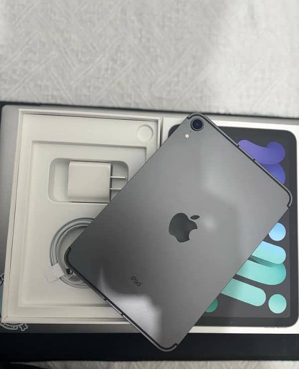 iPad Mini 6 256GB With Full Box # WATSAPP 03486223941 0