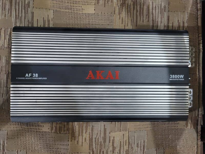 AKAI Amplifier 3800W 4 Channel MOSFET 0