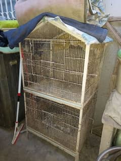 Birds cage pinjra budgie lovebird 2 portion