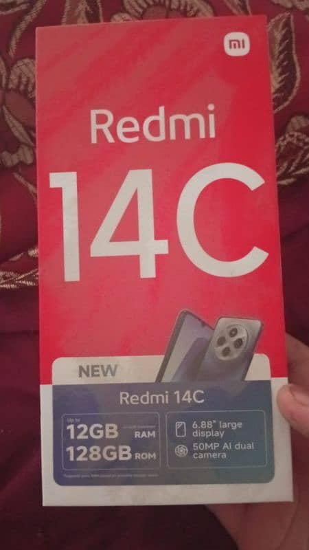 Xiaomi Redmi 14 C just like new,just box open 12/128 5