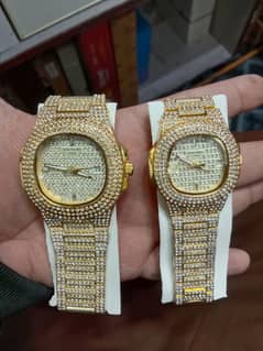 couple watch 1 year guarantee with box