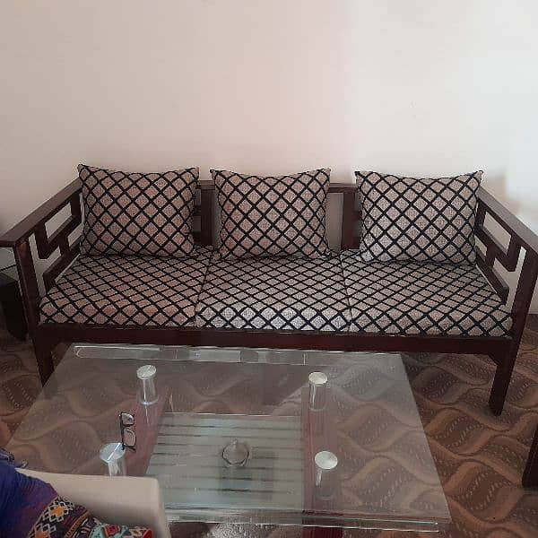 Brown Sofa Set For Sale 0